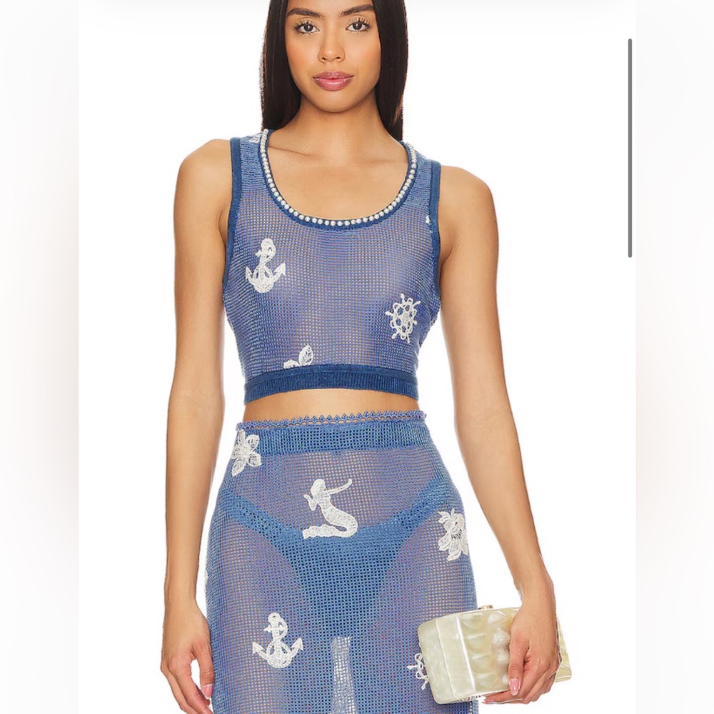 Agua Bendita Blue Sheer Nautical Set - Picture 5 of 9
